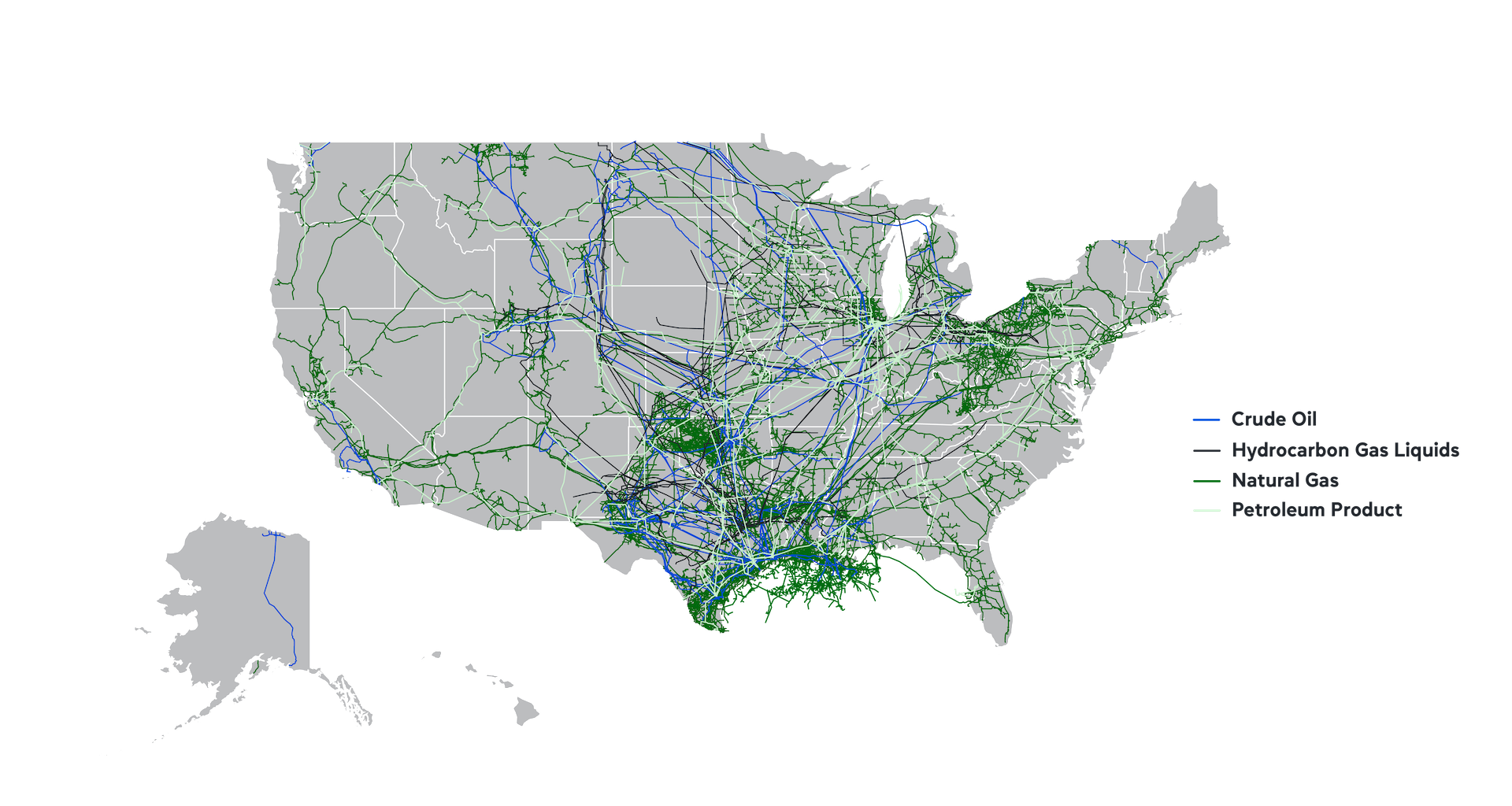 Pipelines are the safest and most environmentally friendly way to transport natural gas and oil products. With nearly 3 million miles of pipelines running throughout the U.S., mostly unseen, they bring essential energy to homes, businesses, and utilities efficiently and reliably.